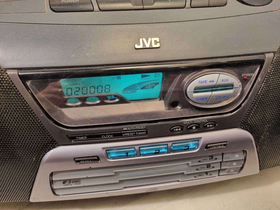 Boombox jvc RC-XC3BK 34W portabil