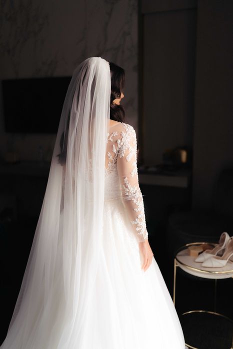 OFERTĂ LIMITATĂ  Rochie de mireasă superbă,  mărimea  M/S,
