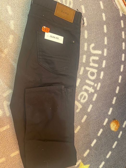 нови и обличани по веднъж мъжки панталони и дънки 32 размер Zara и др