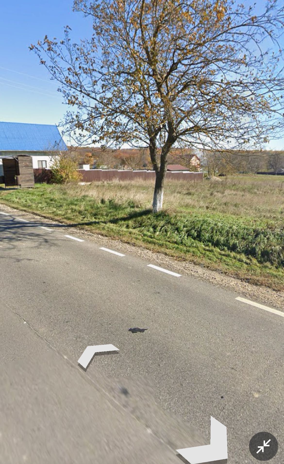 Teren intravilan de 1200m2 în comuna Vârful Câmpului