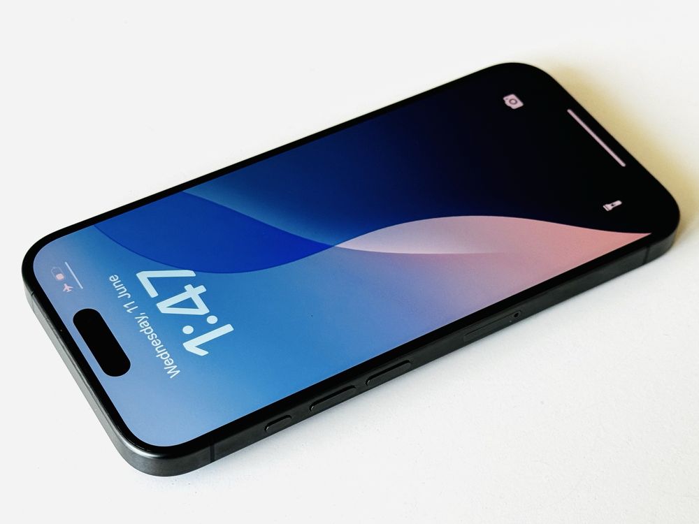 Iphone 15 Pro 256GB Black Titanium 100% Батерия! Гаранция 6 месеца