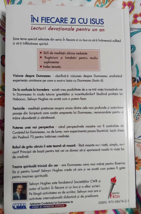 În fiecare zi cu Isus. Lecturi devoționale pentru un an
