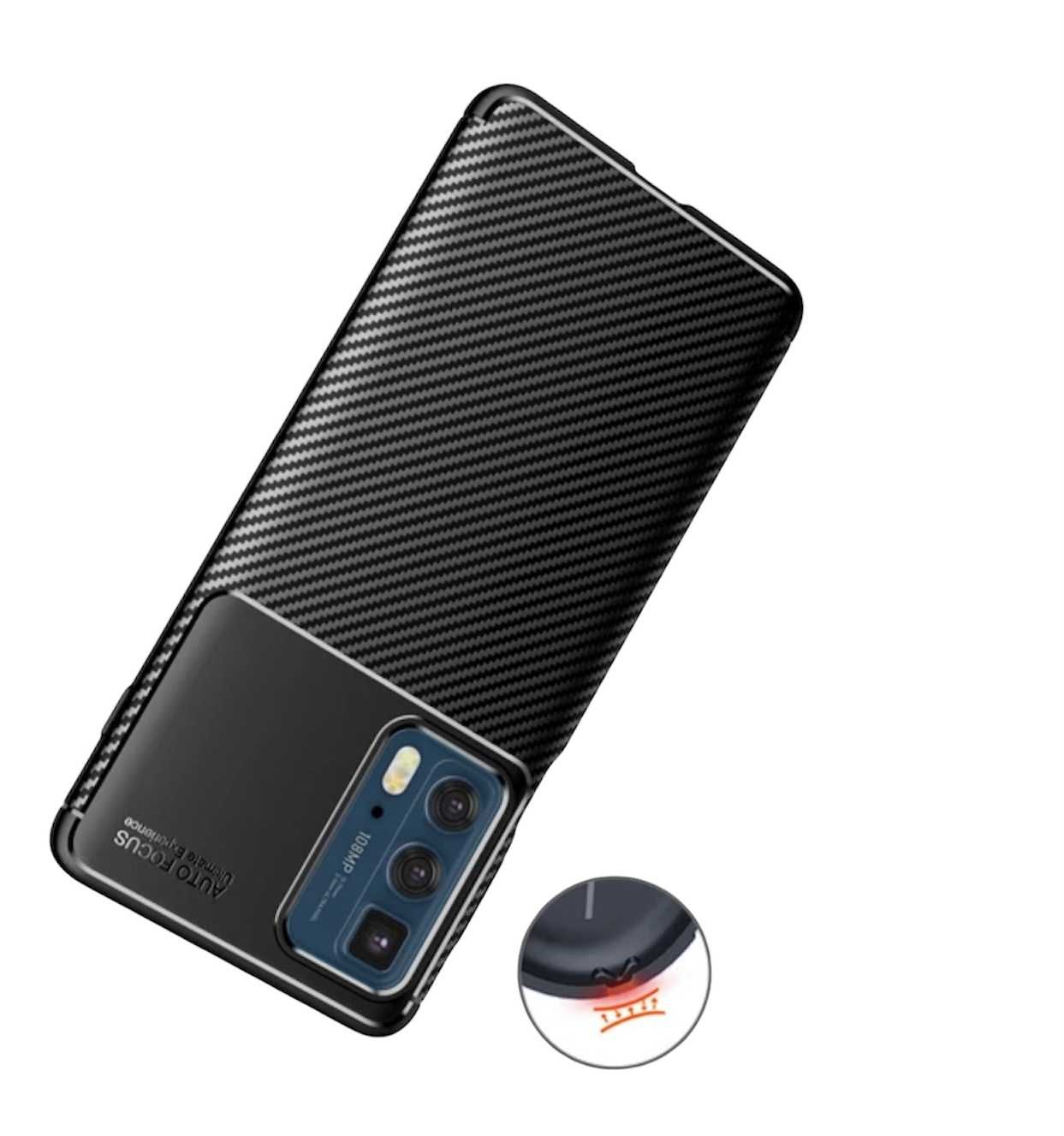 Husa Antisoc model CARBON pentru Motorola Edge 20 Pro