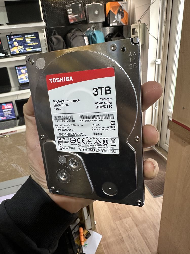 Жесткий диск 3 Tb