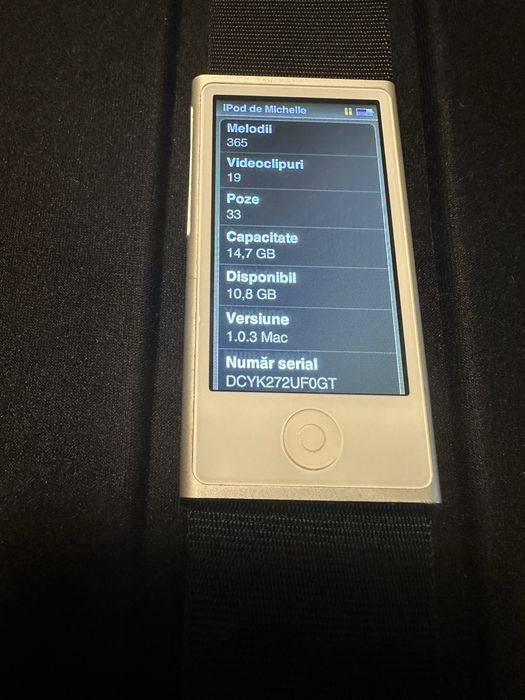 Ipod Nani    Gen 7 16 Gb