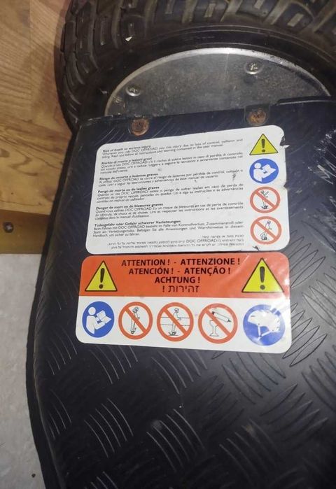 Hoverboard Nilox Doc offroad , fără încărcător