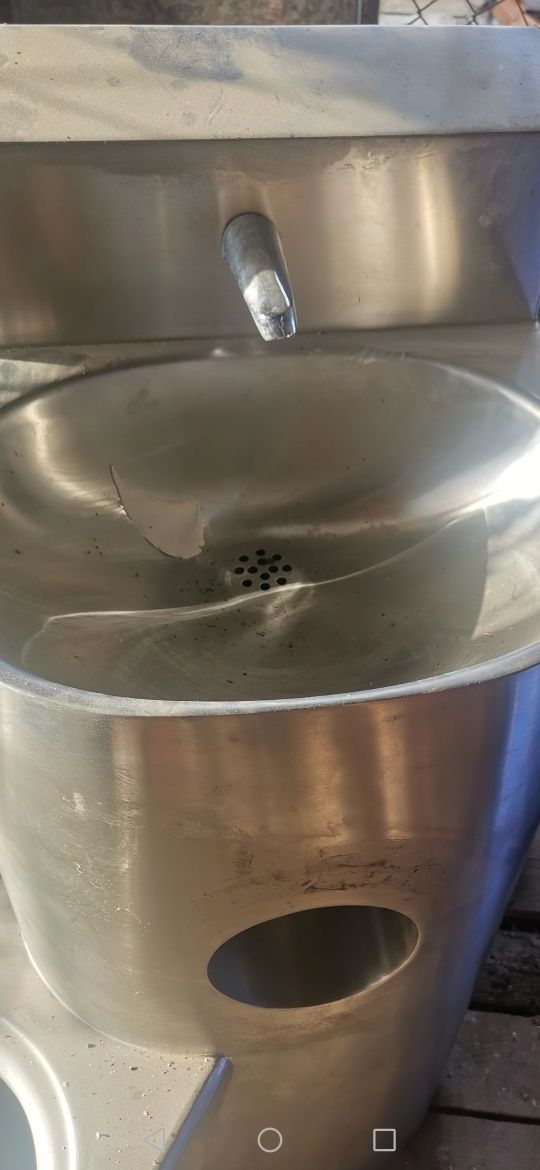 Wc lavoar inox antivandalism