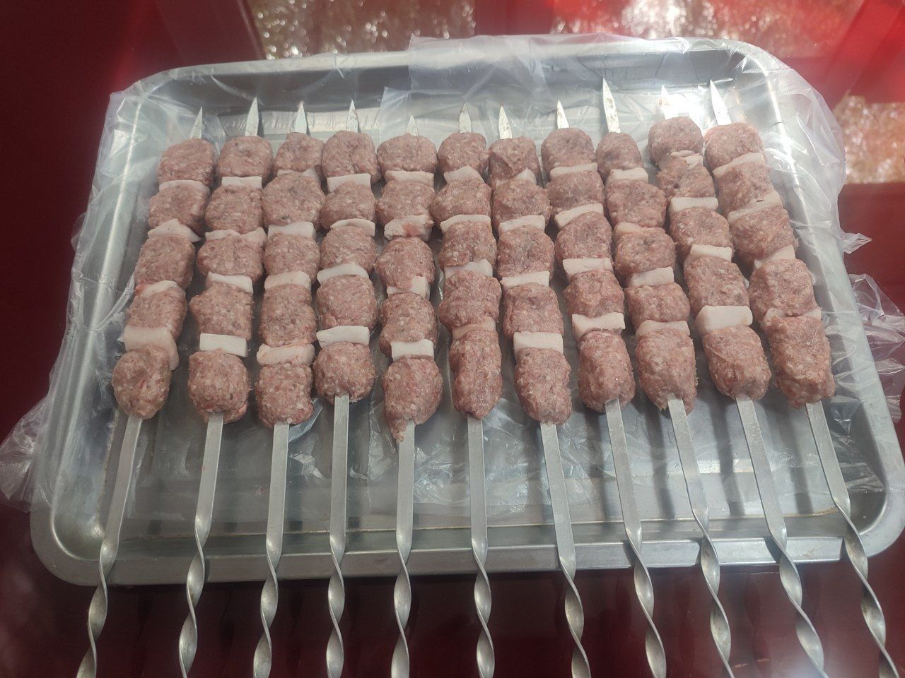 Мариновка шашлыка на развес