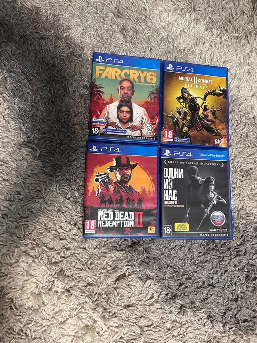 Диски на ps4 в идеальном состоянии