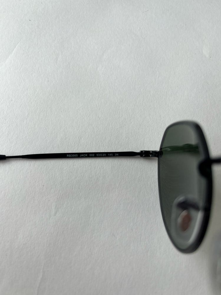 Ochelari de soare Ray Ban 3565 Jack Noi