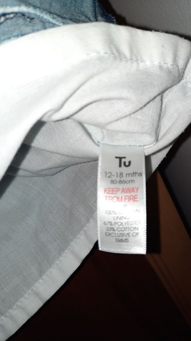 Rochie  marca TU, 12-18 luni, 80-86 cm