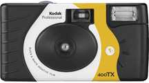 Компактен фотоапарат Kodak Tri-X 400 Single-Use Flash Camera, черен