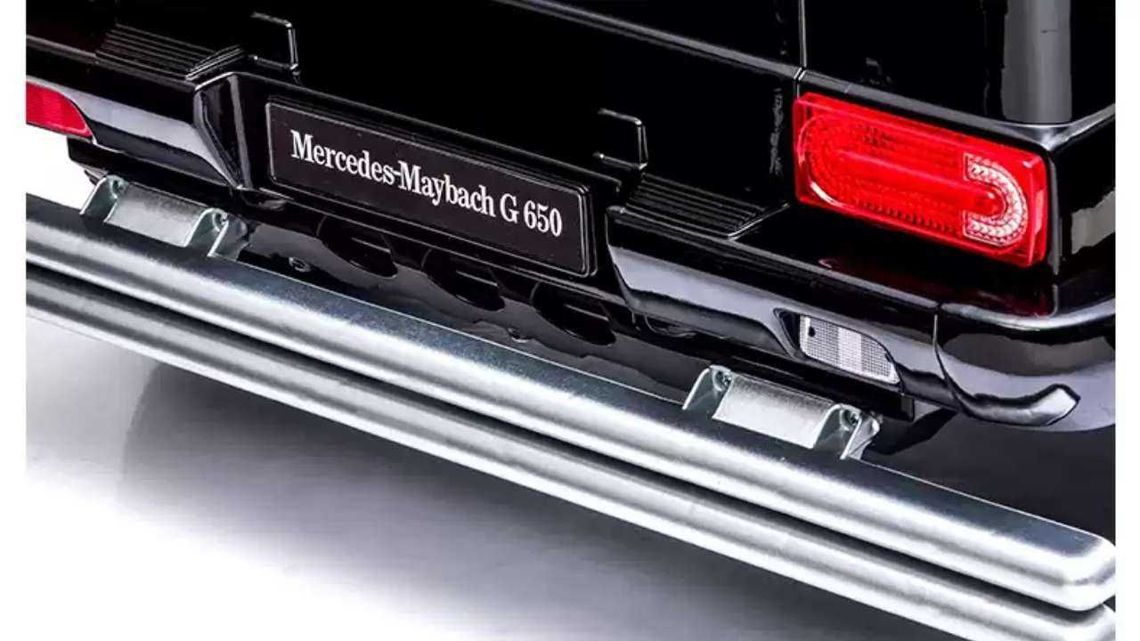 Акумулаторен джип Mercedes G650 Maybach 12V,MP3, с меки  гуми