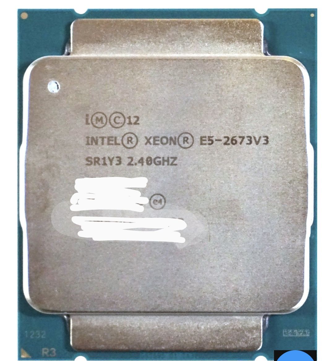 Vand CPU Intel Xeon E5 2673 V3 2,4 3,2GHz 12core 24t 30MB 2011 v3