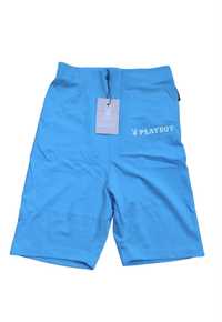 Pantaloni scurti biker shorts Playboy x Missguided