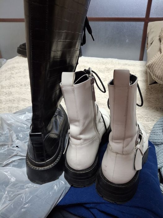 Боти стилни Zara  р40.Заедно 2бр