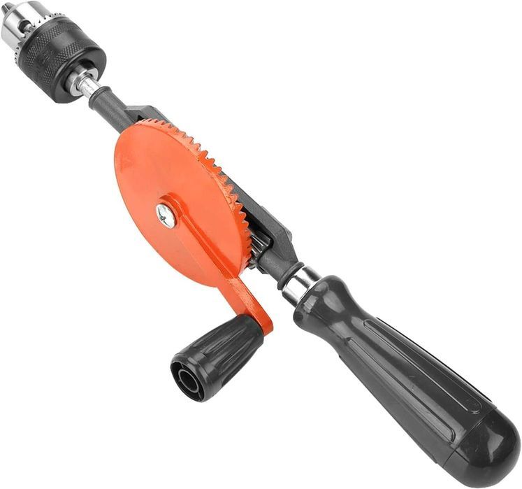 Bormașină manuală cu manivelă, 3/8, pentru lemn și plastic