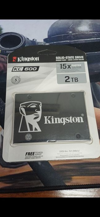 SSD Kingston kc600 2 tb, есть в наличии.