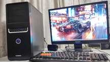 Игровой компьютер i7-4790 Rx580 8Gb LCD22"