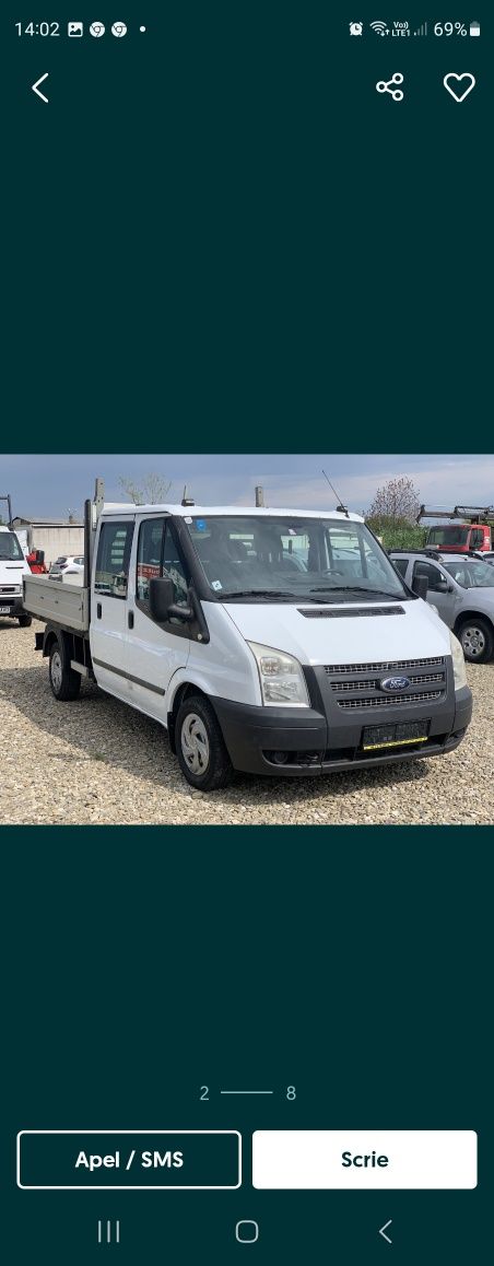 Fața Completa Ford Transit