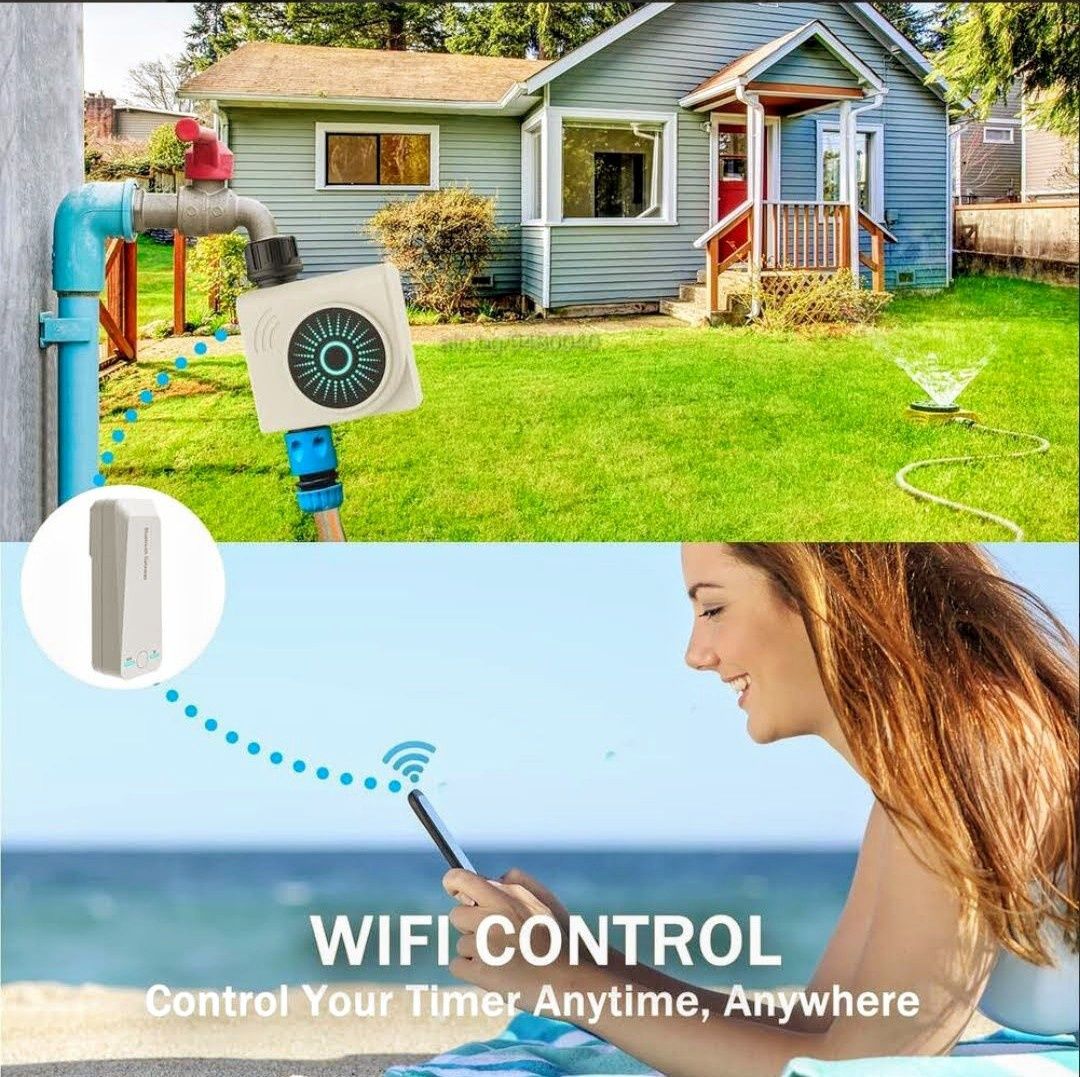 КОНТРОЛЕР за ВОДА CROSOFMI Bluetooth WiFi –Пълен контрол на ПОЛИВАНЕТО