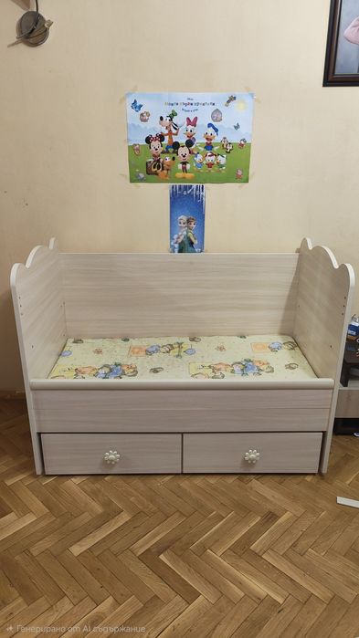 Бебешка кошара като нова