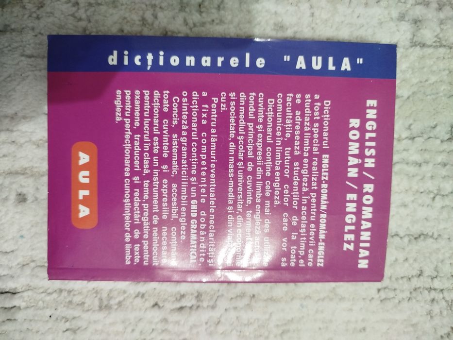 Dicționar român-englez