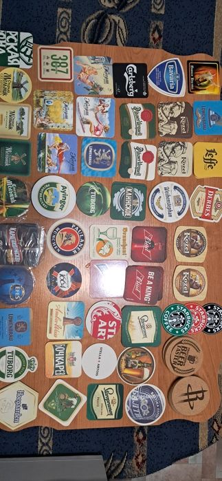 Бирдекели ,подставки под пивнные кружки.