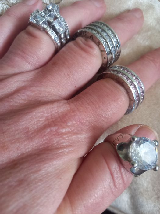 Бижута сребро 925 Bulgari