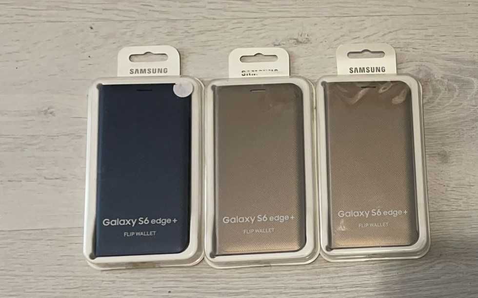 Husa originala Samsung Flip Wallet Galaxy S6 Edge Plus
