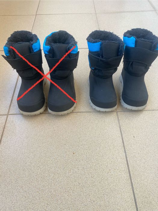 Детски непромокаеми ботуши, апрески, боти Quechua номер 25