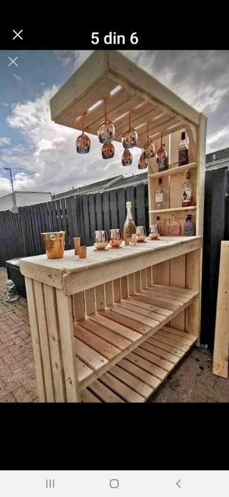 Mobilier din butoaie