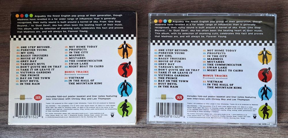 Madness - Forever Young (with poster) CD audio original