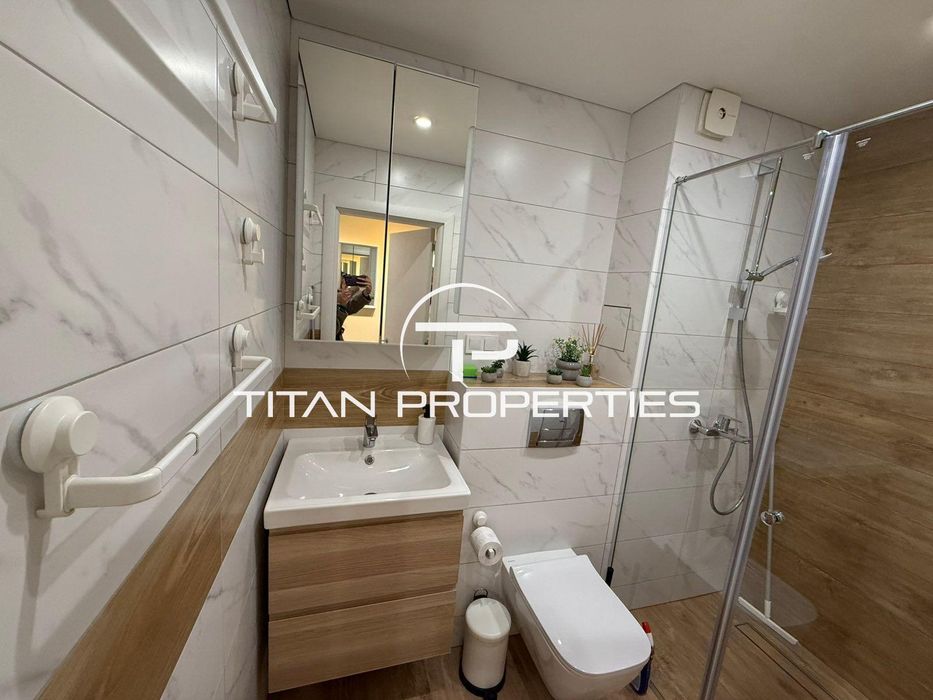 Дава се под наем Двустаен апартамент в Бургас, Славейков - 55 кв.м за 612 € - Снимка #7