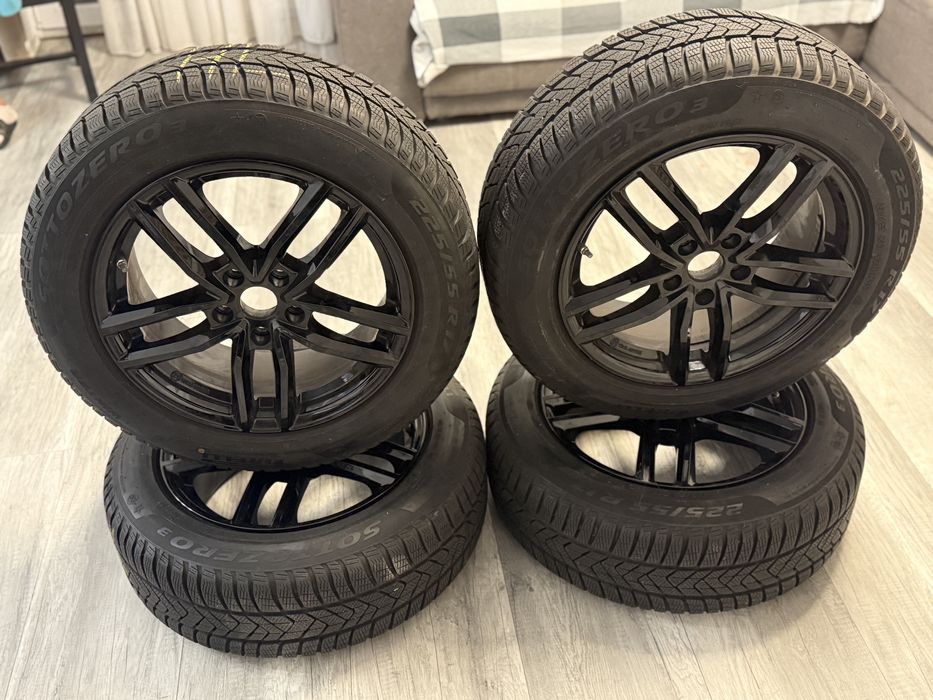 Vand jante + cauciucuri Audi , Bmw , mercedes 225/55 R17