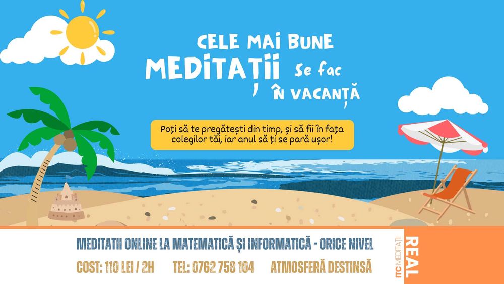 Profesor Matematică / Informatică: Meditații Autorizate - Orice Nivel