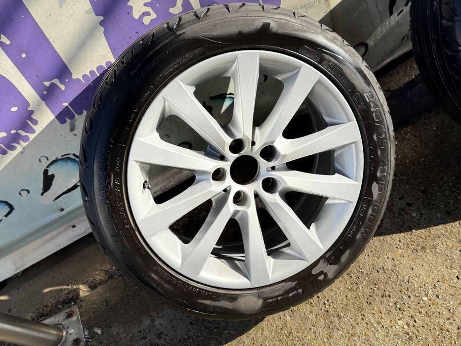 Vand jante aliaj 18 bmw F10 anvelope vara 245/45/18