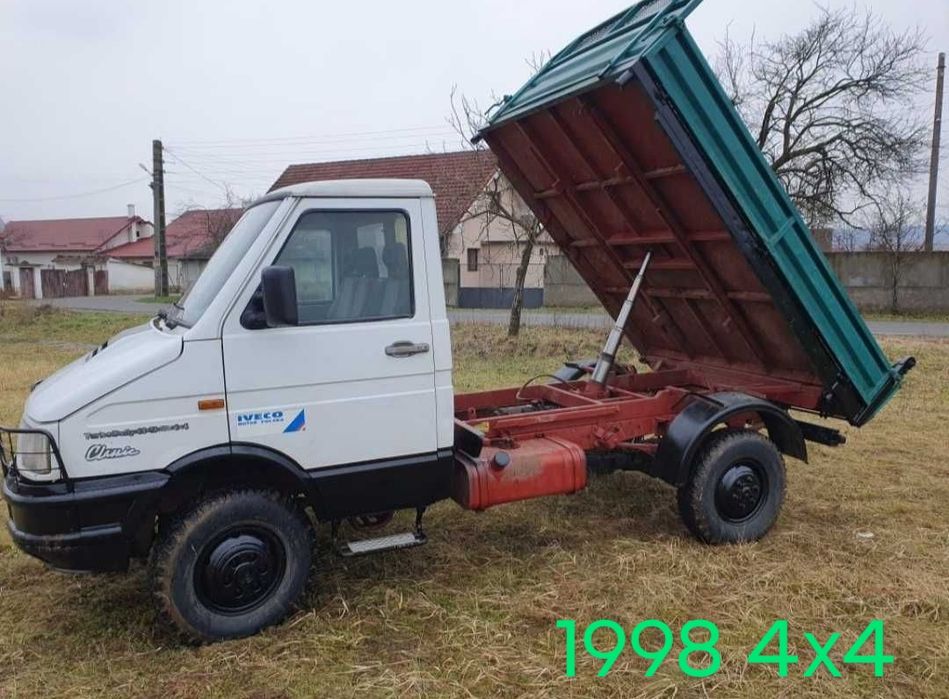 Basculanta 4x4 Gaz Gazela Iveco daily reductor categ B