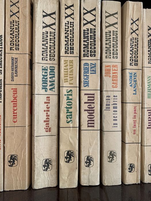 Set 7 carti din seria Romanul Secolului XX