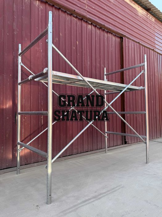 Лестничные строительные леса, оцинкованные Ø40 мм, стенка 2.5 мм Китай