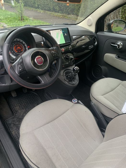 FIAT 500 masina de oras/start-stop/trapa panoramica/