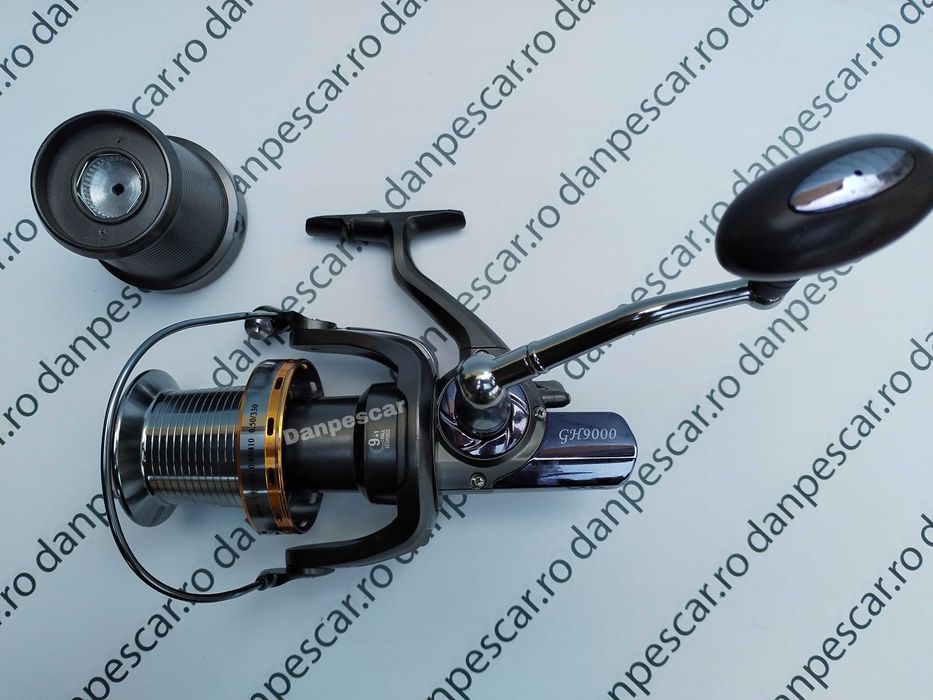 Mulineta Crap EASTSHARK GH9000 cu tambur long-cast  0,35mm/520m