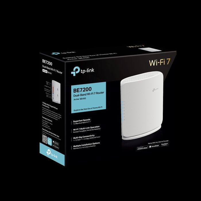 # TPLink Archer BE450 BE7200 WiFi 7 router Гигабитный роутер