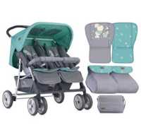 Бебешка двойна количка за близнаци или породени
