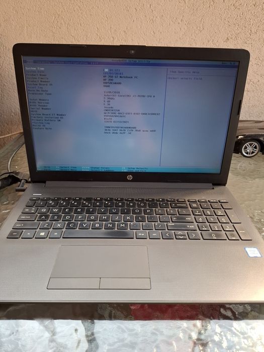 Laptop HP G7 i3 gen 7