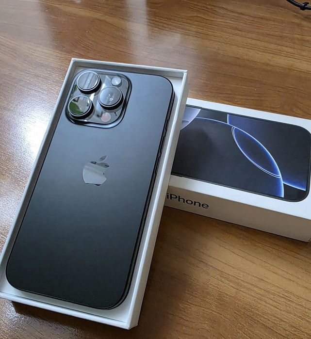 Iphone 16PRO 256, Black Full Box UAG