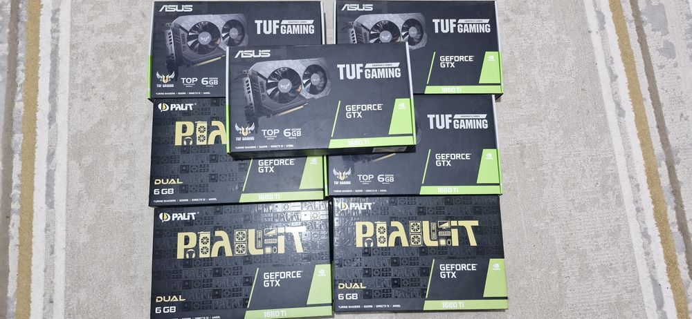 Видеокарты gtx 1660TI