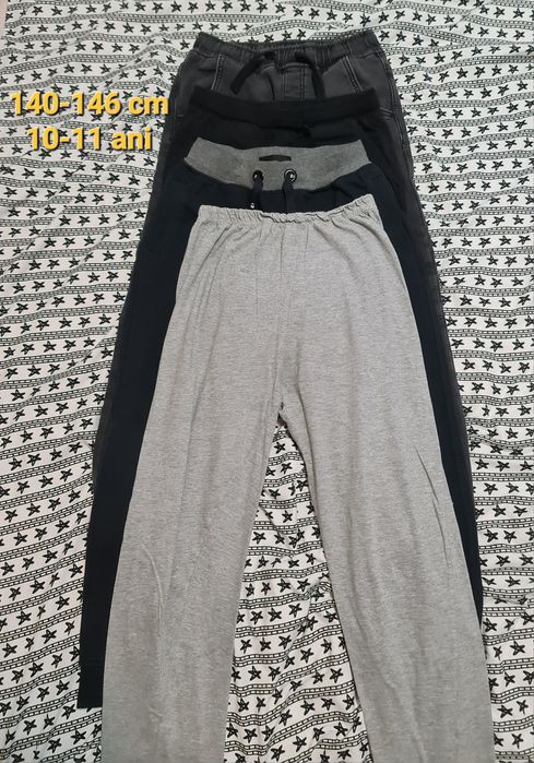 Vand pantaloni cu masura intre 134-140;140-146;146-152