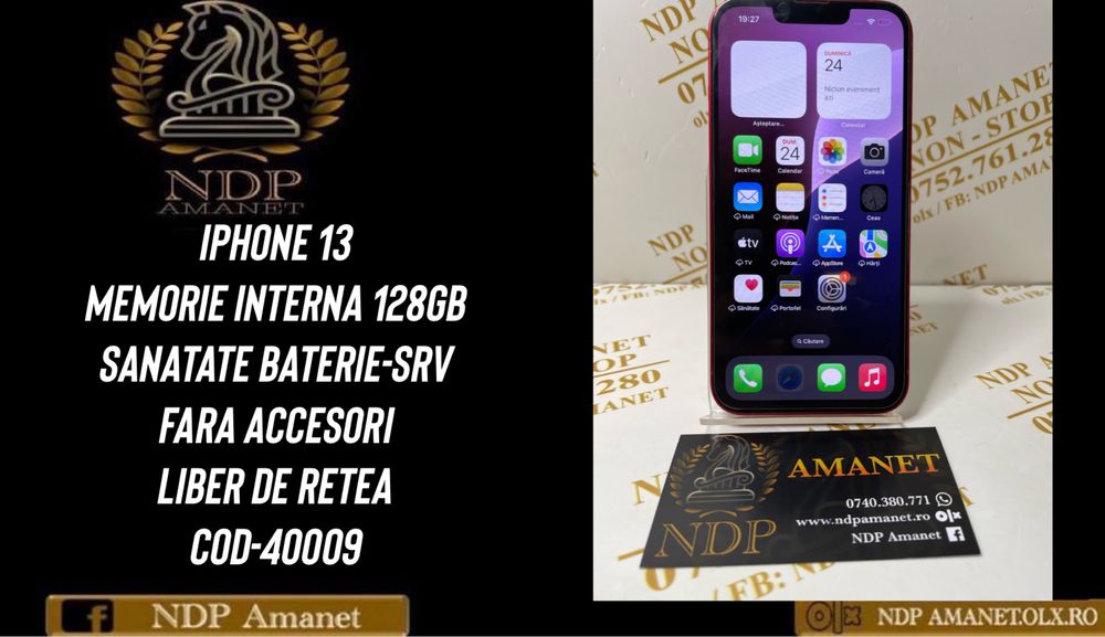NDP Amanet Braila Iphone 13 128gb (40009)
