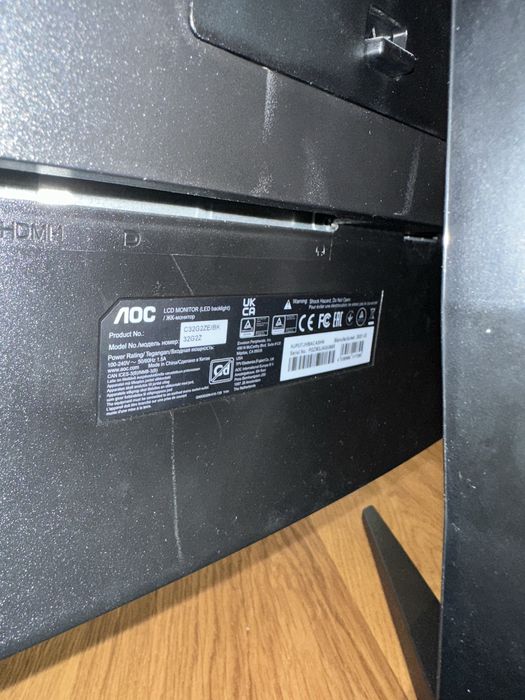 Monitor AOC 32G2ZE/BK, 32 inch, Full HD, 240Hz, 1ms